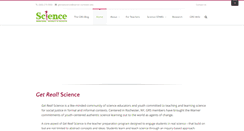 Desktop Screenshot of getrealscience.org